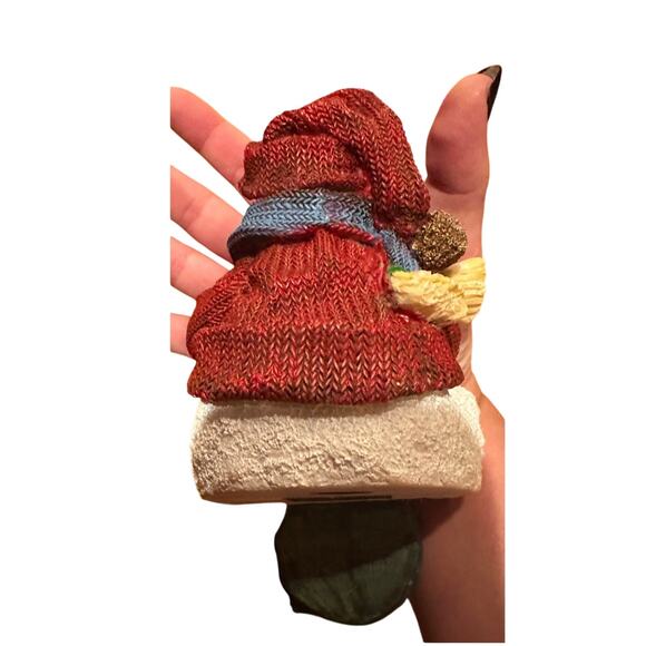 Vintage 2002 Badcock Snowman Stocking Hanger - Picture 5 of 5